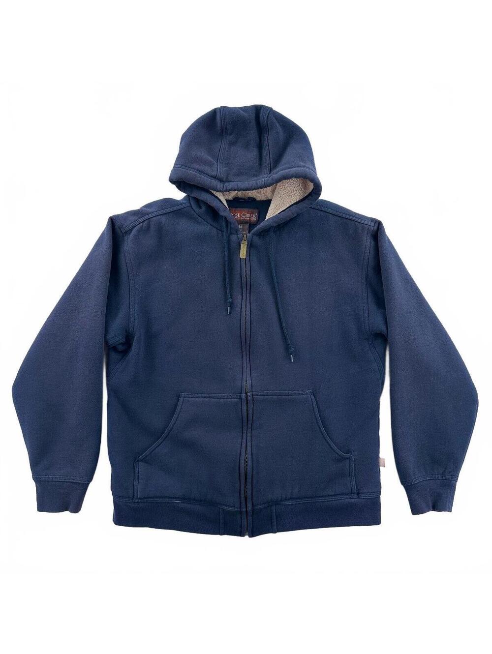 Moose Creek Sherpa Lined Full-Zip Hoodie Medium